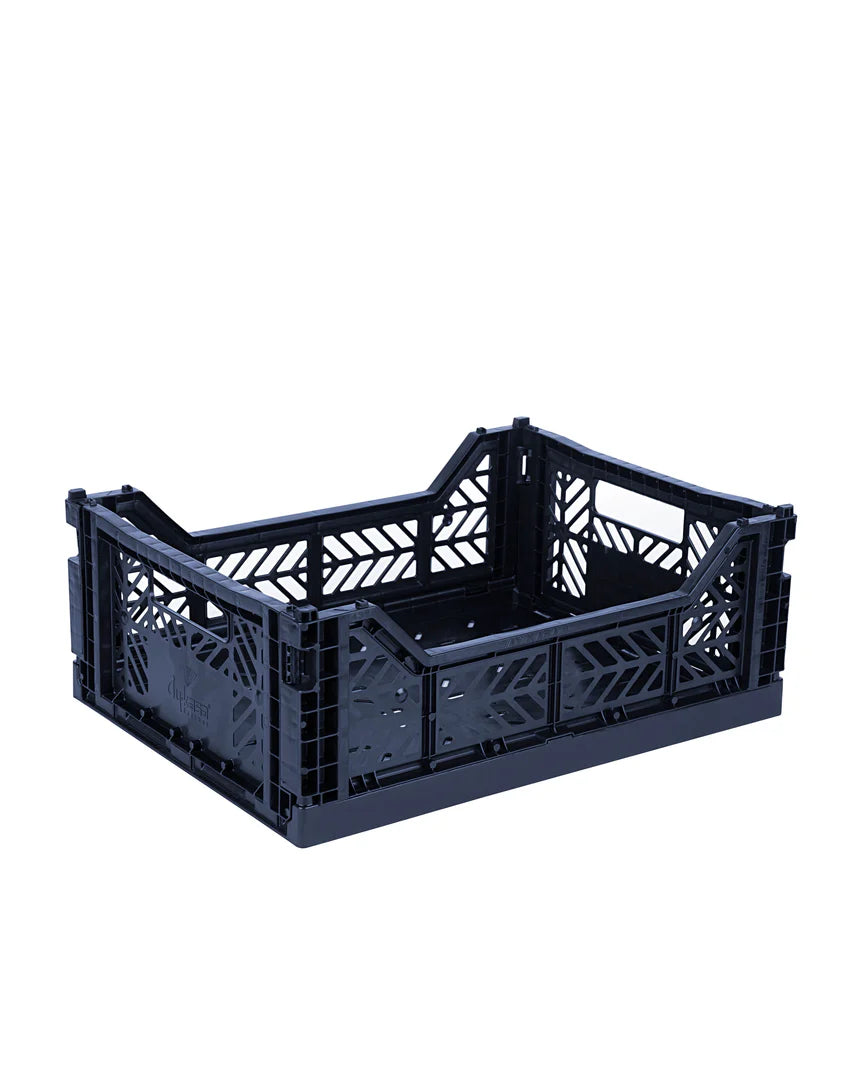 Aykasa Stackable Crates - Midi Navy