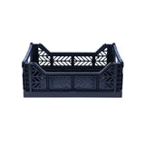 Aykasa Stackable Crates - Midi Navy